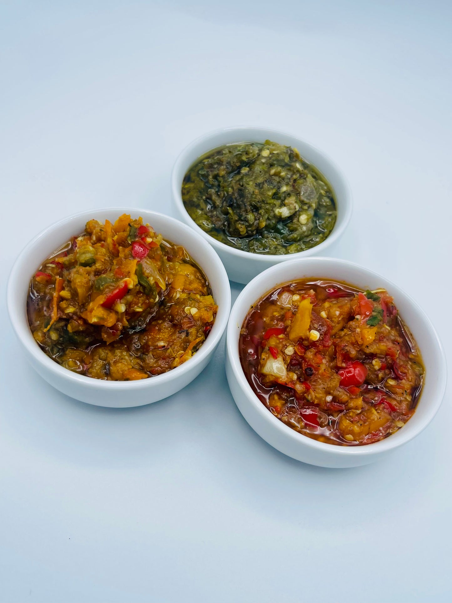 Liberian Fried Pepper Sauce Set of Three