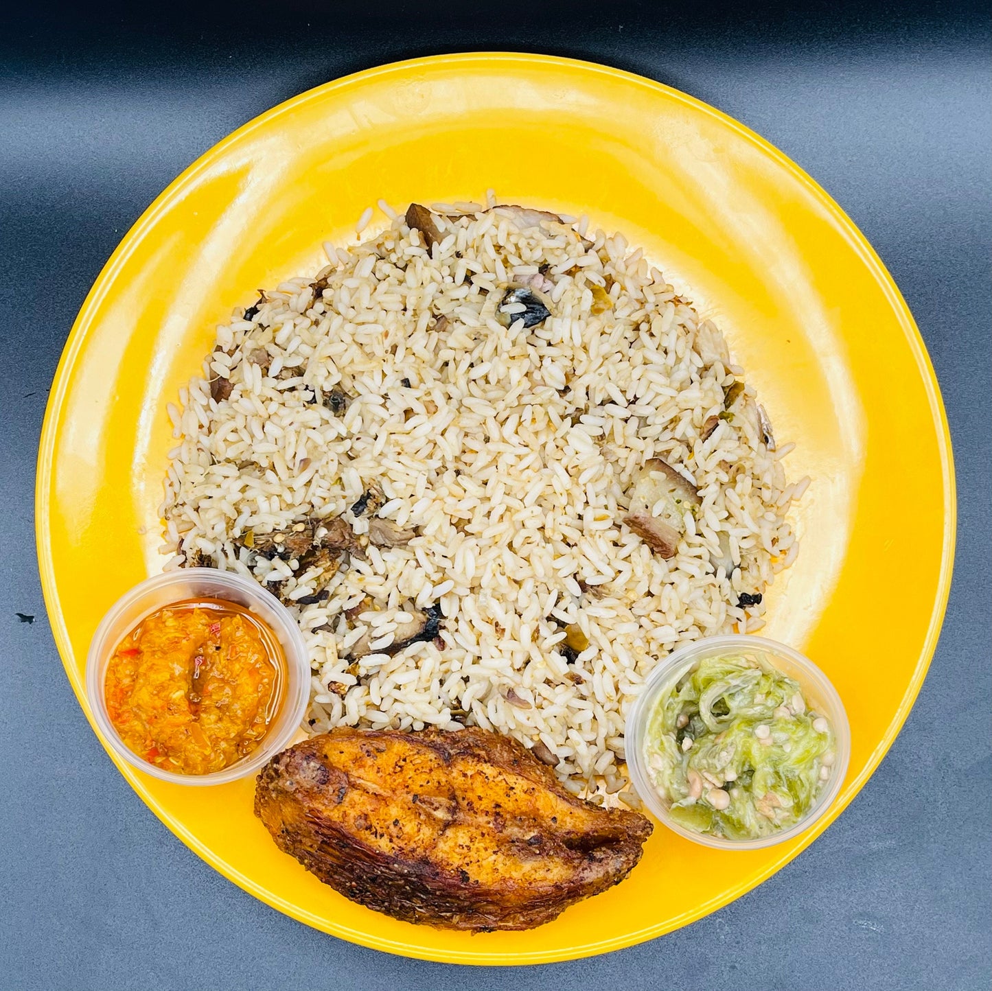 Tilapia Dry Rice