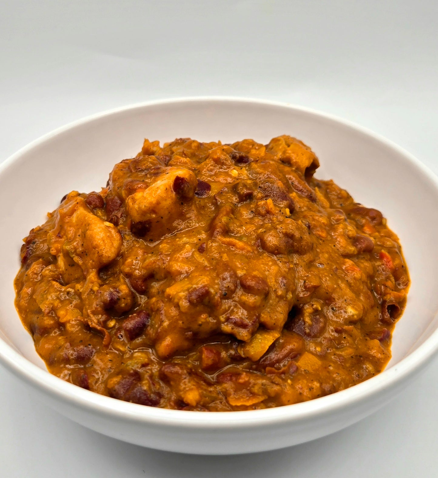 Fried Kidney Beans with Chicken (Spicy)