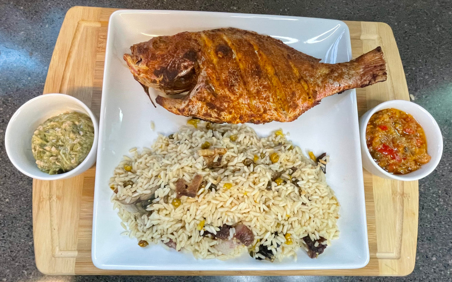 Red Snapper Dry Rice