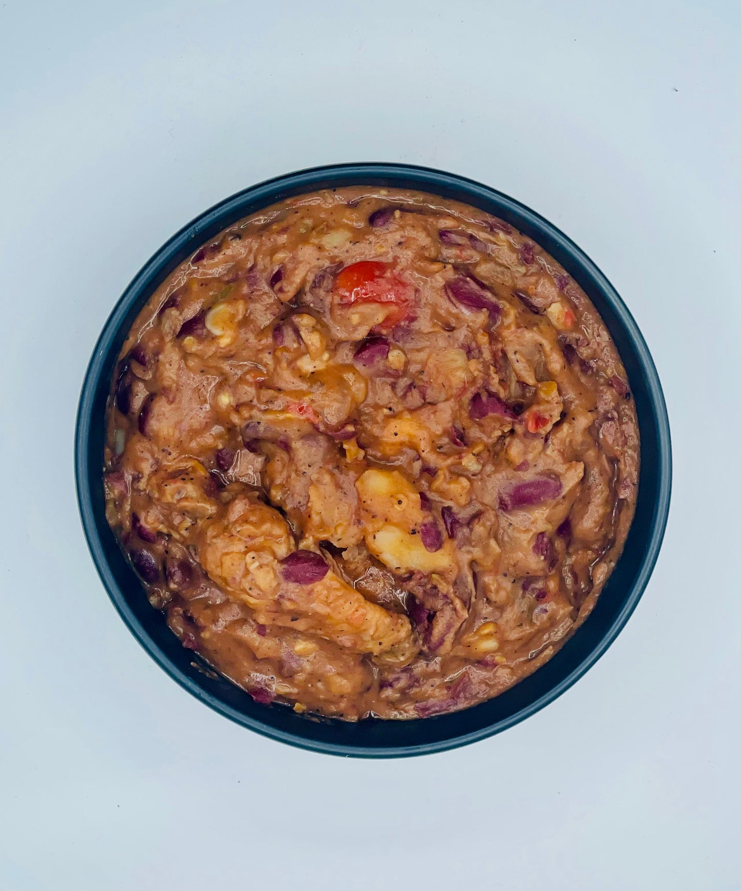 Fried Kidney Beans with Chicken