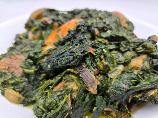 Fried Spinach