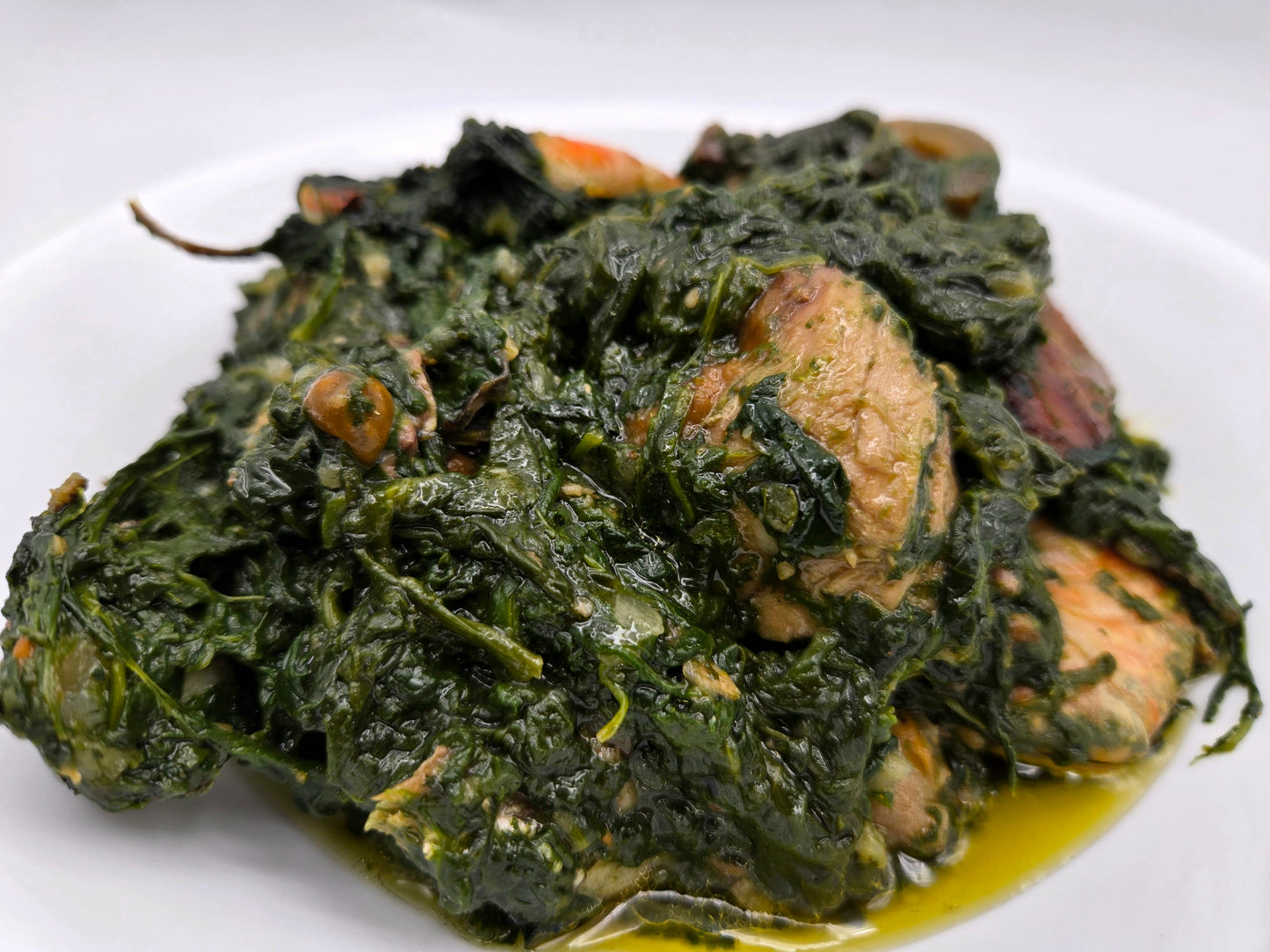 Fried Spinach