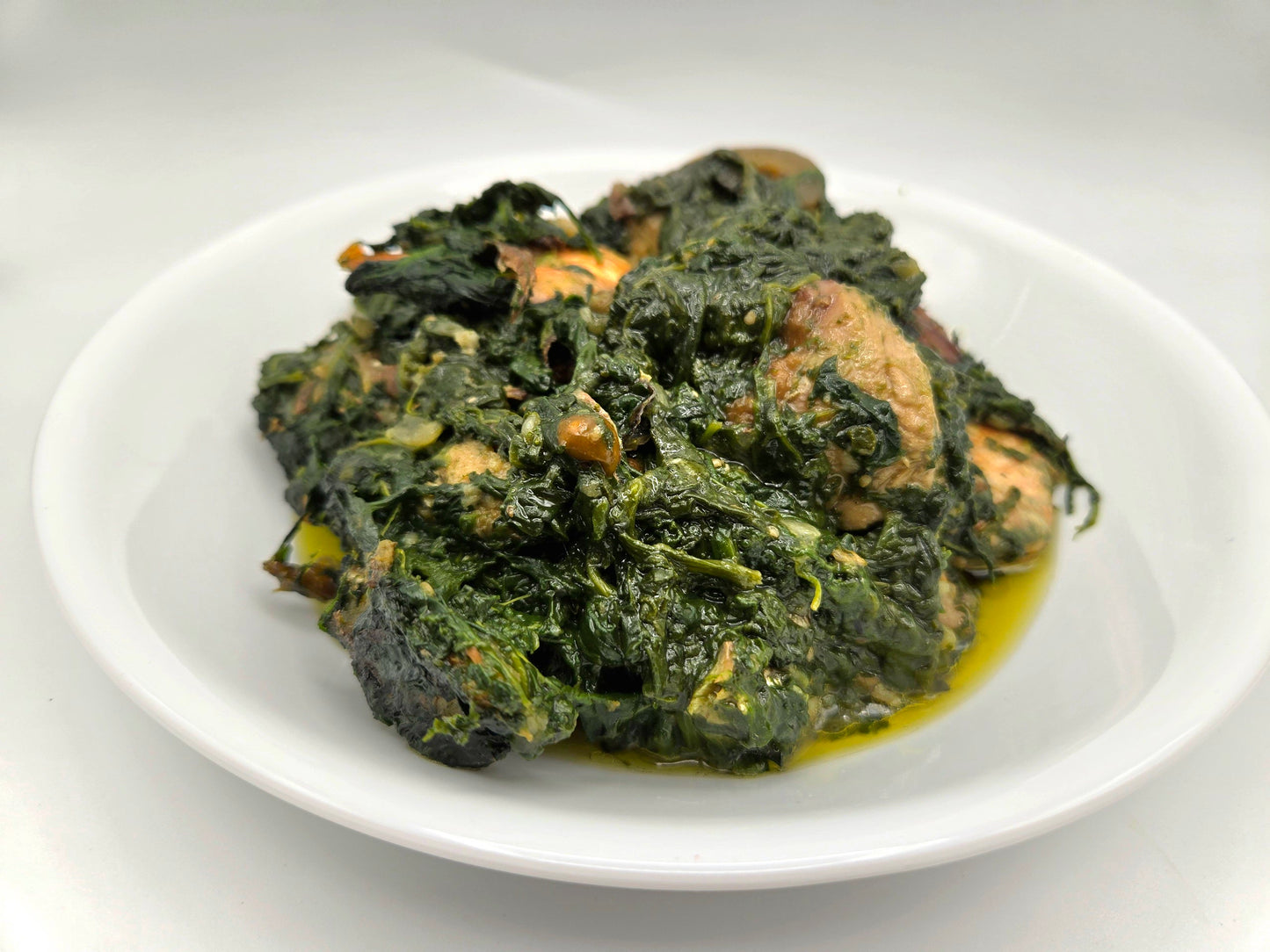 Fried Spinach