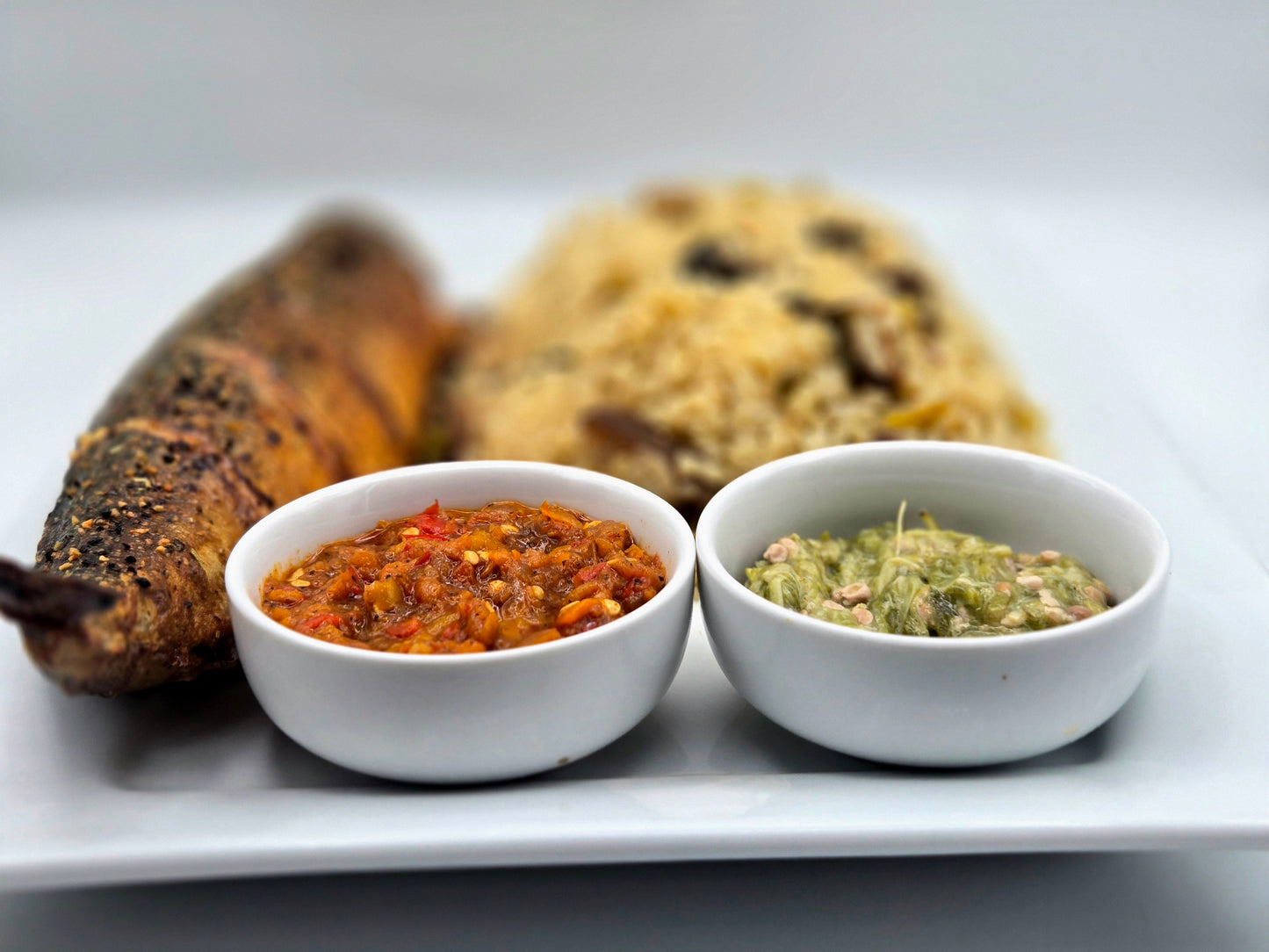 Liberian Dry Rice and Fish - African Lantern