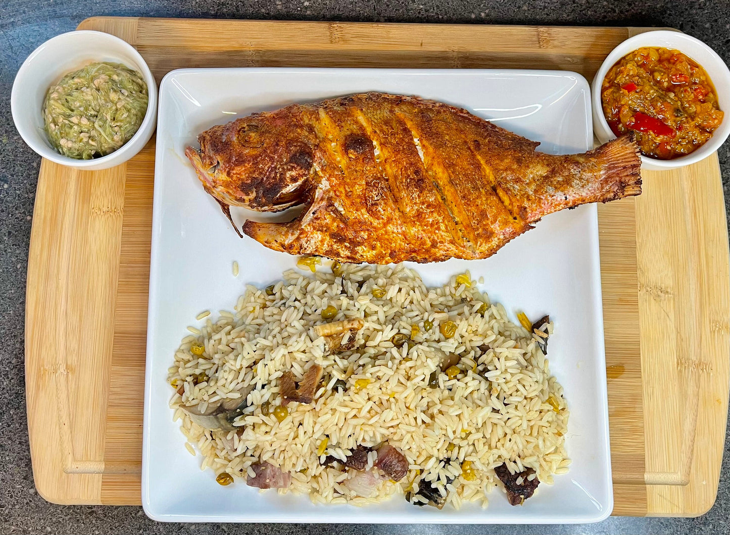 Red Snapper Dry Rice