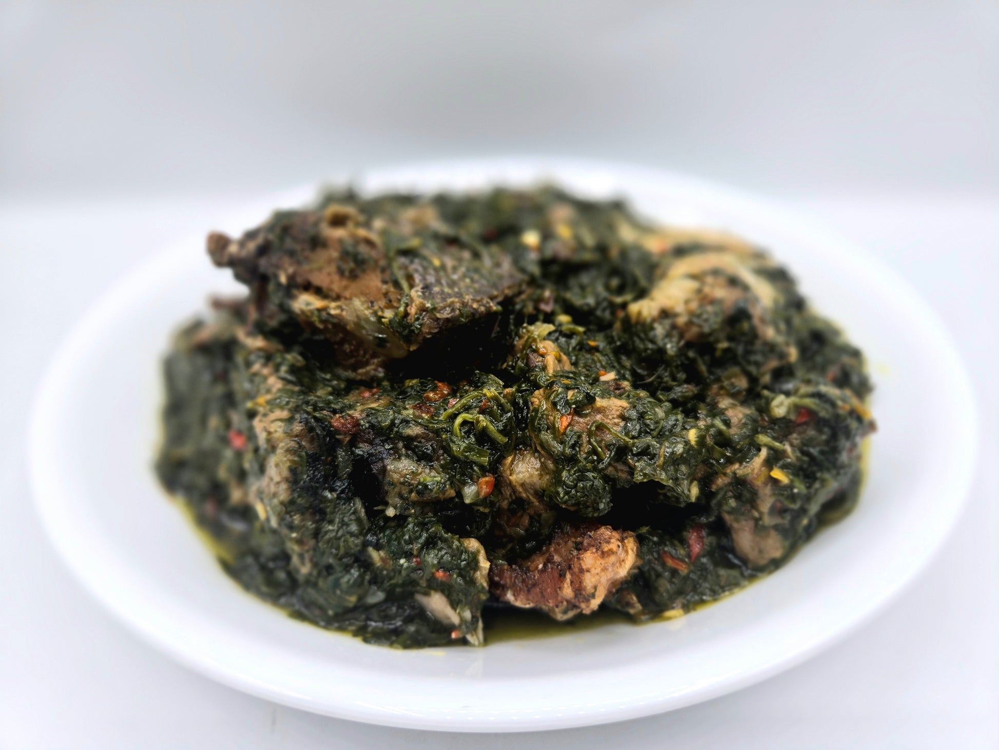 Fried Spinach - African Lantern