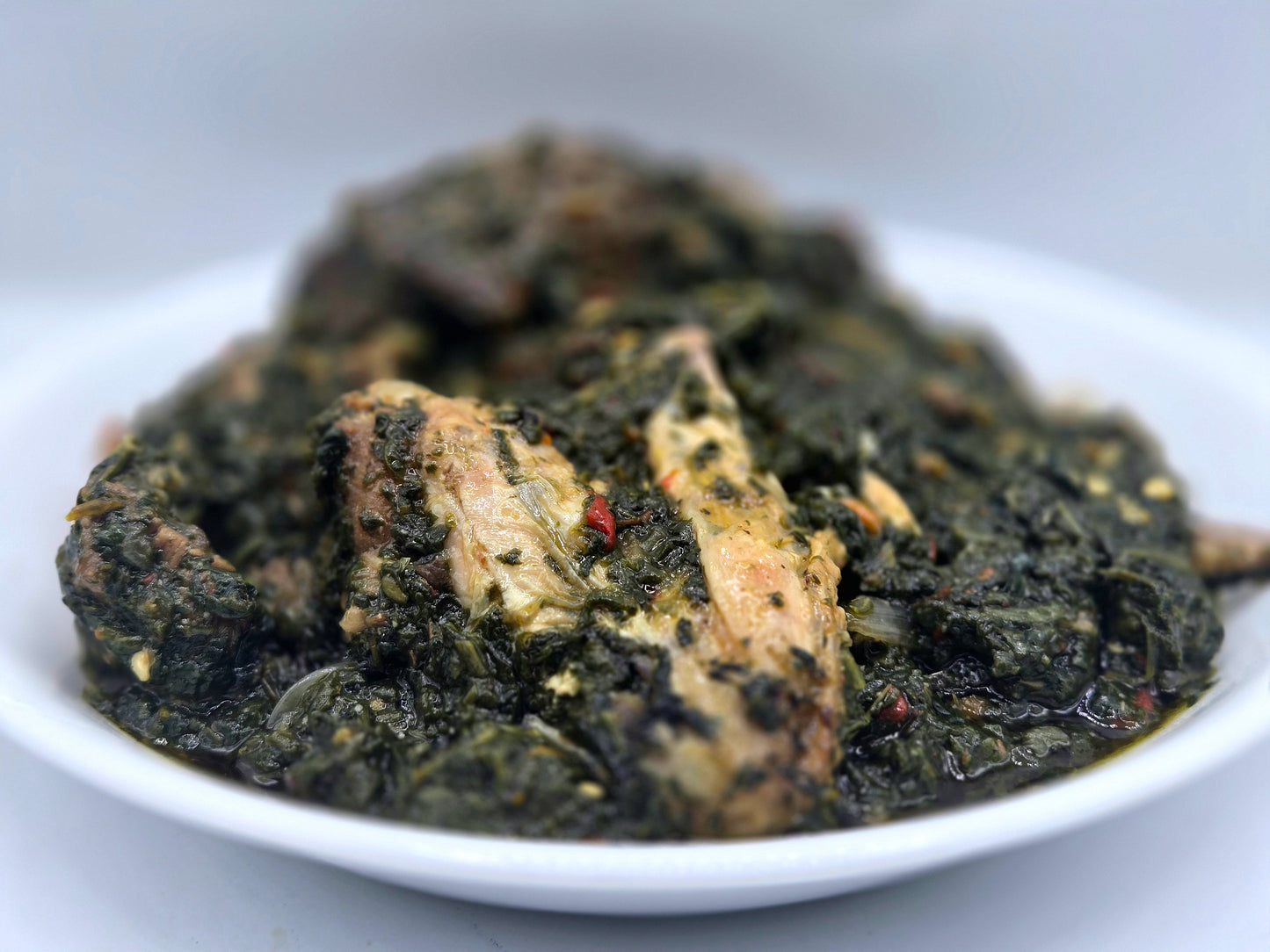 Fried Spinach - African Lantern