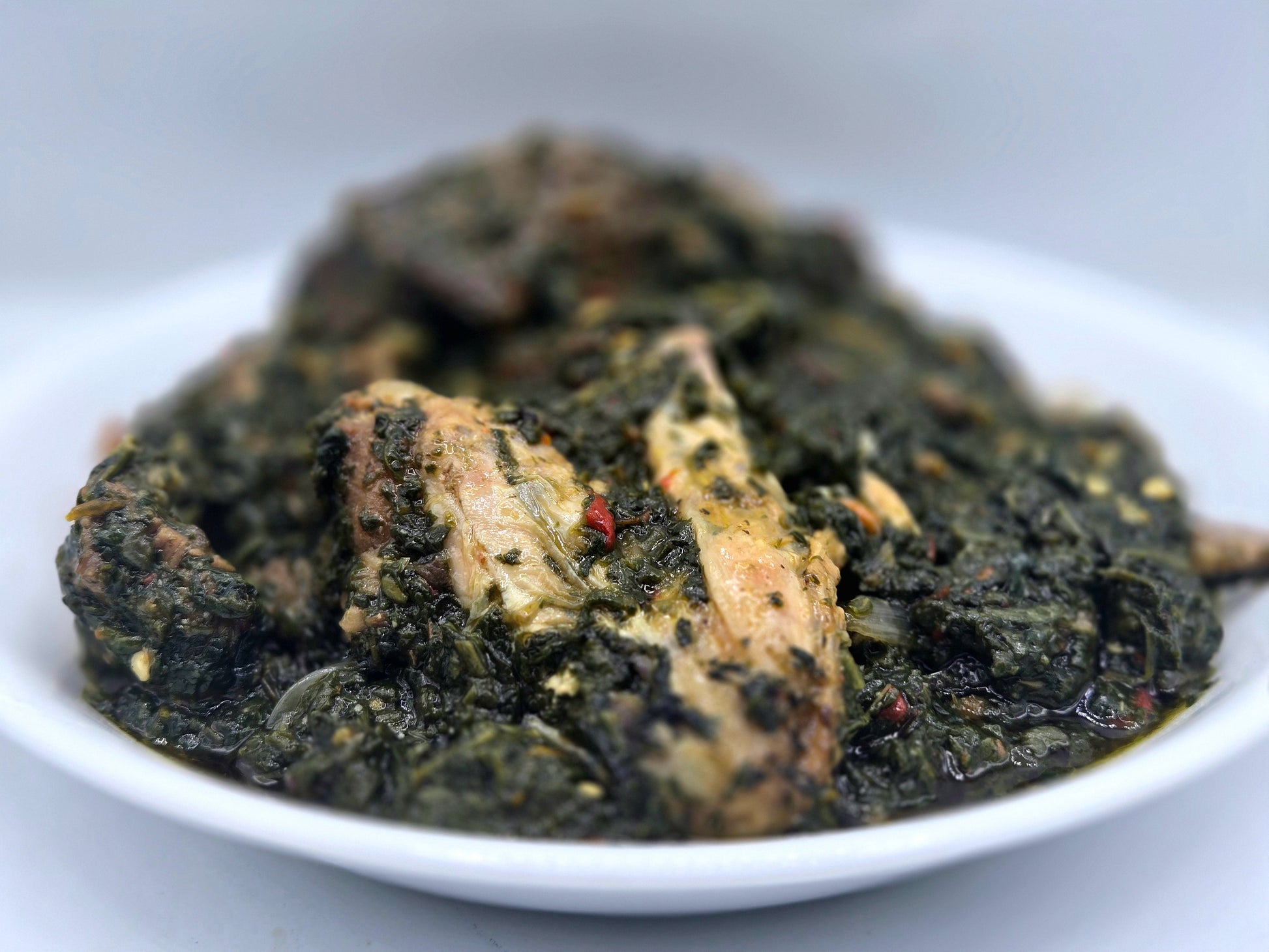 Fried Spinach - African Lantern